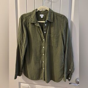 J. Crew Women’s Gauze Button-Down Shirt